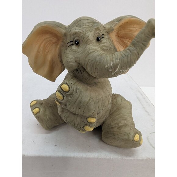 Vintage Roman Forget Me Knots Dont Forget to Hug Someone Elephant Figurine 1996 - Picture 6 of 8